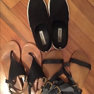 Shoes and sandals each $10